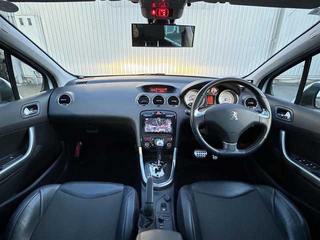プジョー ３０８ SW スポーティアム 静岡県 2014(平26)年 7.5万km 白 ユーザー買取車両/サンルーフ/パワーウィンドウ/12Vシガーソケット/TVナビ/FM.AM/Bluetooth