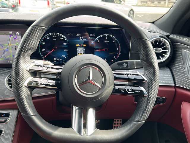 メルセデス・ベンツ Ｍ・ベンツ ＣＬＳ２２０ｄ スポーツ エクスクルーシブPKG 岐阜県 2022(令4)年 3.4万km ダイヤモンドホワイト 赤黒レザーシート/メーカーオプションナビ/フルセグTV/BT/USB/FM/AM/Burmesterオーディオ/レーダークルーズコントロール/シートヒーター/エアシート/パワーシート/シートポジションメモリー機能/バックカメラ/アラウンドビューモニター/パドルシフト/ブラインドスポットモニター/アクティブレーンキープアシスト/アクティブステアリングアシスト/アクティブブレーキアシスト/道路標識アシスト/ヘッドアップディスプレイ/パークトロニック/ETC2.0/ドライブレコーダー（SD無）/ISOFIX/純正フロアマット