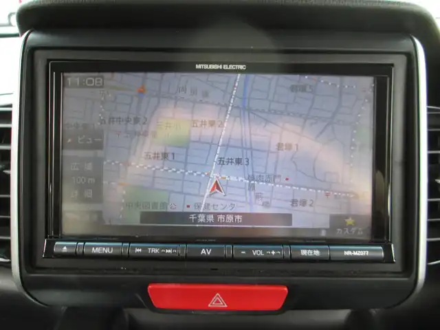 ホンダ Ｎ ＢＯＸ カスタム G Lパッケージ 千葉県 2016(平28)年 7.9万km スマートブラック ワンオーナー/社外ナビ、フルセグTV/バックカメラ/社外オーディオ【DVD/CD/BT】/片側パワースライドドア/HIDヘッドライト&ハロゲンフォグ/LED室内灯/ナビ連動ステアリングスイッチ/横滑り防止装置/オートリトラミラー/ビルトインETC、スペアキー/取扱説明書/新車時保証書