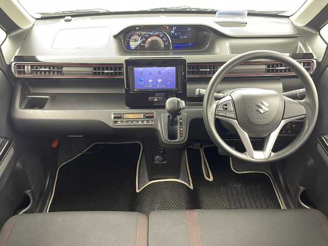 スズキ ワゴンＲ スティングレー L 岐阜県 2017(平29)年 5.1万km ピュアホワイトP 社外ナビ（MDV-D304）/AM/FM/CD/DVD/SD/ワンセグTV/バックカメラ/衝突軽減ブレーキ/レーンキープアシスト/シートヒーター（運転席）/HUD/LEDヘッドランプ/社外フロアマット/純正14AW/社外前方ドラレコ/スマートキー/プッシュスタート