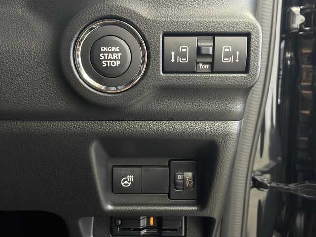 スズキ スペーシア カスタム HYBRID XS ターボ 秋田県 2024(令6)年 0.1千km ブルーイッシュブラックパール3 4WD/純正KENWOODメモリナビ　/フルセグTV/CD/DVD/Bluetooth/AM/FM/両側パワースライドドア　/衝突被害軽減システム　/アダプティブレーダークルーズコントロール　/パドルシフト　/レーンキープアシスト　/ヘッドアップディスプレイ/前席シートヒーター　/ステアリングヒーター　/ETC2.0/LEDヘッドライト/フォグランプ/前後クリアランスソナー/後席サーキュレーター/オートマチックハイビーム/アイドリングストップ/スペアキー/ハーフレザーシート/後席サンシェード/純正アルミホイール