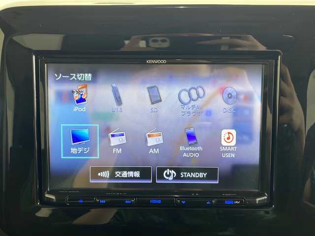 スズキ スペーシア カスタム HYBRID XS ターボ 秋田県 2024(令6)年 0.1千km ブルーイッシュブラックパール3 4WD/純正KENWOODメモリナビ　/フルセグTV/CD/DVD/Bluetooth/AM/FM/両側パワースライドドア　/衝突被害軽減システム　/アダプティブレーダークルーズコントロール　/パドルシフト　/レーンキープアシスト　/ヘッドアップディスプレイ/前席シートヒーター　/ステアリングヒーター　/ETC2.0/LEDヘッドライト/フォグランプ/前後クリアランスソナー/後席サーキュレーター/オートマチックハイビーム/アイドリングストップ/スペアキー/ハーフレザーシート/後席サンシェード/純正アルミホイール