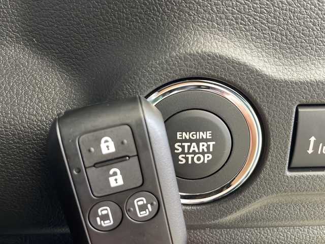 スズキ スペーシア カスタム HYBRID XS ターボ 秋田県 2024(令6)年 0.1千km ブルーイッシュブラックパール3 4WD/純正KENWOODメモリナビ　/フルセグTV/CD/DVD/Bluetooth/AM/FM/両側パワースライドドア　/衝突被害軽減システム　/アダプティブレーダークルーズコントロール　/パドルシフト　/レーンキープアシスト　/ヘッドアップディスプレイ/前席シートヒーター　/ステアリングヒーター　/ETC2.0/LEDヘッドライト/フォグランプ/前後クリアランスソナー/後席サーキュレーター/オートマチックハイビーム/アイドリングストップ/スペアキー/ハーフレザーシート/後席サンシェード/純正アルミホイール