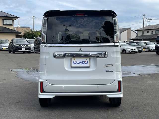 スズキ スペーシア カスタム HYBRID XS ターボ 宮城県 2018(平30)年 13.9万km ピュアホワイトパール/ブラック2トーン (株)IDOMが運営する【じしゃロン仙台店】の自社ローン専用車両になりますこちらは現金またはオートローンご利用時の価格です。自社ローンご希望の方は別途その旨お申付け下さい/社外ナビ/Bluetooth/ETC/両側パワースライドドア/クルーズコントロール/バックカメラ/パドルシフト