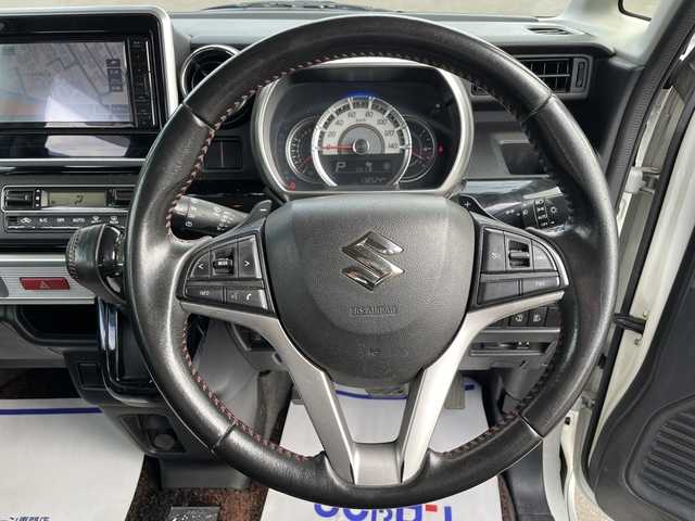 スズキ スペーシア カスタム HYBRID XS ターボ 宮城県 2018(平30)年 13.9万km ピュアホワイトパール/ブラック2トーン (株)IDOMが運営する【じしゃロン仙台店】の自社ローン専用車両になりますこちらは現金またはオートローンご利用時の価格です。自社ローンご希望の方は別途その旨お申付け下さい/社外ナビ/Bluetooth/ETC/両側パワースライドドア/クルーズコントロール/バックカメラ/パドルシフト
