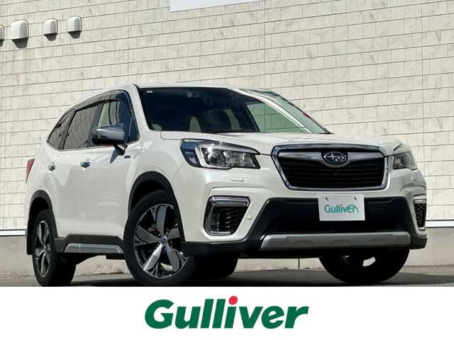 スバル フォレスター ハイブリッド アドバンス 山形県 2019(令1)年 8.1万km クリスタルホワイトP 純正ナビ/・フルセグTV/AM/FM/DVD//Bluetooth/4WD/禁煙車/追従式レーダークルーズコントロール/レーンキープアシスト/衝突被害軽減システム/バックカメラ/デジタルインナーミラー/前後コーナーセンサー/横滑り防止装置/パワーシートD/N/全席ヒートシーター/LEDヘッドライト/フォグランプ/ドアバイザー/ETC/保証書/取扱説明書