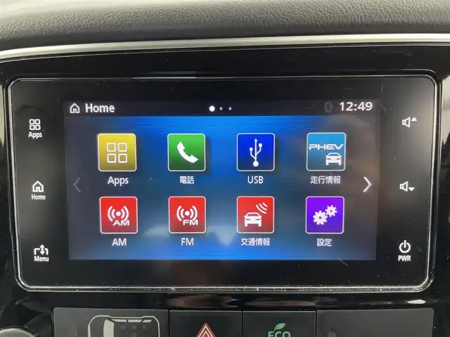 三菱 アウトランダー ＰＨＥＶ Sエディション 富山県 2017(平29)年 16万km アメジストブラック/シルキーホワイト 4WD/純正ディスプレイオーディオ/（AM/FM/USB/BT/HDMI）/アラウンドビューモニター/サンルーフ/衝突被害軽減ブレーキ/アダプティブクルーズコントロール/レーンキープアシスト/オートマチックハイビーム/LEDヘッドライト/電動リアゲート/AC100V充電/ETC/パドルシフト/ハーフレザーシート/前席シートヒーター/運転席パワーシート/ステアリングヒーター/純正18インチAW/スマートキー/プッシュスタート/純正フロアマット/取扱説明書/保証書