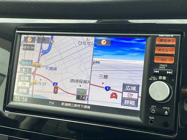 日産 エクストレイル 20Xt エマージェンシーブレーキ 新潟県 2016(平28)年 8.7万km ダイヤモンドブラック 純正SDナビ(MM115D-W)/（AM/FM/CD/Bluetooth）/フルセグTV/衝突軽減/クリアランスソナー/バックカメラ/LEDヘッドライト/フォグランプ/シートヒーター/ウィンカーミラー/電格ミラー/ドアバイザー/スマートスペアキー