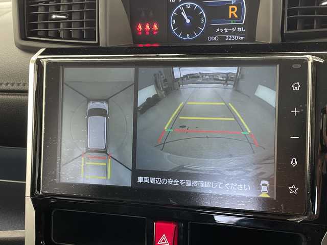トヨタ ルーミー カスタムG－T 愛知県 2025(令7)年 0.3万km パールホワイトⅢ 純正9型ディスプレイオーディオ　ナビ機能なし/全方位カメラ/両側パワースライドドア/レーダークルーズコントロール/シートヒーター/バックカメラ/コーナーセンサー/純正アルミホイール/LEDヘッドライト/オートマチックハイビーム/ドライブレコーダー/ETC/衝突軽減システム/フルセグ/Bluetooth/ステアリングスイッチ/スマートキー/プッシュスタート