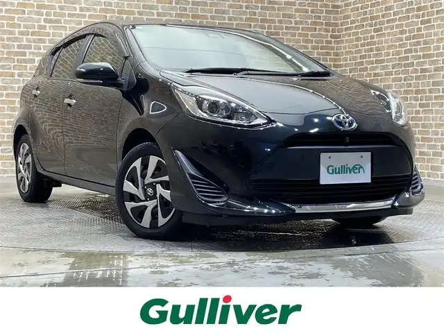 トヨタ アクア S スタイルブラック 岩手県 2021(令3)年 10.6万km ブラックマイカ ワンオーナー/パノラミックビューモニター/クリアランスソナー/トヨタセーフティセンスC/プリクラッシュセーフティ/レーンディパーチャーアラート/オートマチックハイビーム/先行車発進告知機能/横滑り防止装置/シートヒーター/イクリプスナビ/フルセグTV/ドライブレコーダー/ETC/オートエアコン/オートライト/LEDヘッドランプ/15インチスチールホイール/純正ホイールキャップ/純正フロアマット