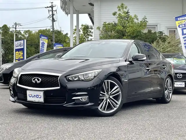日産 スカイライン ハイブリッド 350GT Type P 愛知県 2014(平26)年 10.2万km スーパーブラック (株)IDOMが運営する【じしゃロン名古屋鳴海店】の自社ローン専用車両になりますこちらは現金またはオートローンご利用時の価格です。自社ローンご希望の方は別途その旨お申付け下さい/黒革/純正ナビ/360°カメラ/フルセグTV/衝突軽減ブレーキ/ACC/LDW/パワーシート/ヒーター /ETC/純正19インチAW/LEDヘッドライト/ドライブレコーダー