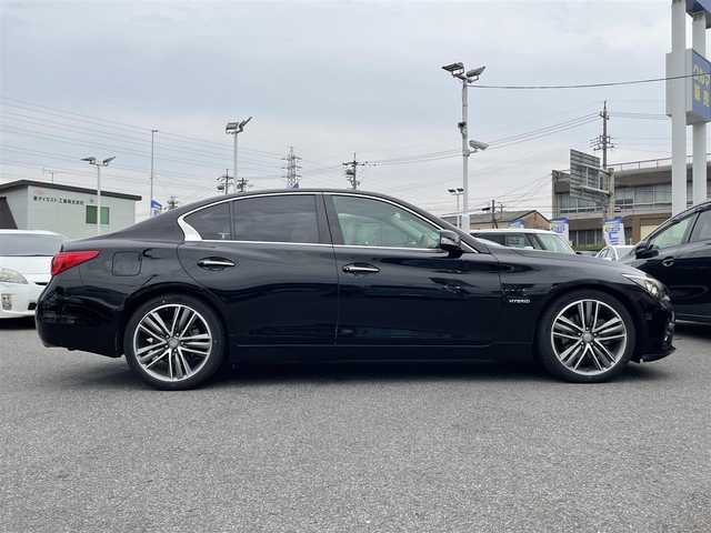日産 スカイライン ハイブリッド 350GT Type P 愛知県 2014(平26)年 10.2万km スーパーブラック (株)IDOMが運営する【じしゃロン名古屋鳴海店】の自社ローン専用車両になりますこちらは現金またはオートローンご利用時の価格です。自社ローンご希望の方は別途その旨お申付け下さい/黒革/純正ナビ/360°カメラ/フルセグTV/衝突軽減ブレーキ/ACC/LDW/パワーシート/ヒーター /ETC/純正19インチAW/LEDヘッドライト/ドライブレコーダー