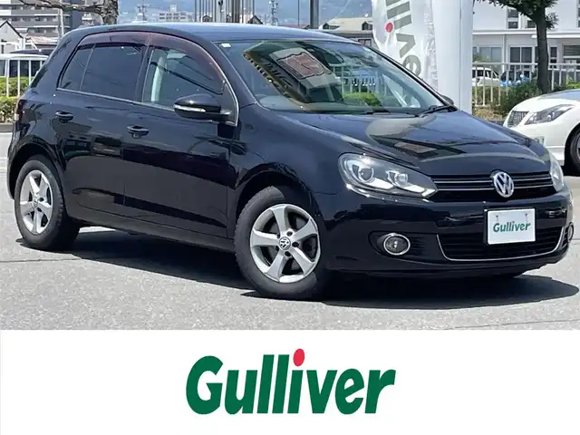 フォルクスワーゲン ゴルフ TSI コンフォートL マイスター 長野県 2012(平24)年 13.7万km 黒 ワンオーナー/ノールタイヤ純正AW積み込み/純正ナビ/・CD/DVD/TV/純正フロアマット/純正１５インチAW/リモコンキー/電格ミラー/ドアバイザー/取り扱い説明書/保証書