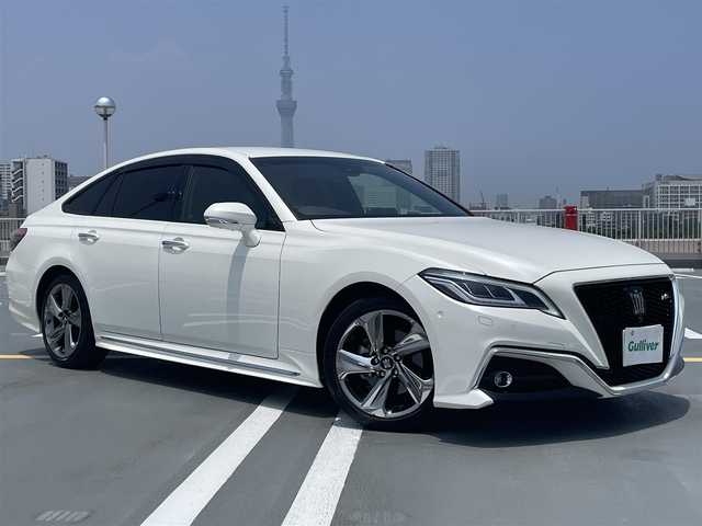 トヨタ クラウン RS アドバンス 東京都 2020(令2)年 3.1万km ホワイトパールクリスタルシャイン ワンオーナー/純正ナビ/TV・AM・FM・交通情報・DISC・サウンドライブラリ/・SD・USB・BT・Miracast・AUX/レーダークルーズコントロール/衝突軽減ブレーキ/パドルシフト/電子パーキングブレーキ/ETC2.0/ドライブレコーダー前後/パワーシートD/N席/ヘッドアップディスプレイ/IPAスイッチ/純正18インチアルミホイール/スペアキー1個/カードキー1個/保証書/取扱説明書