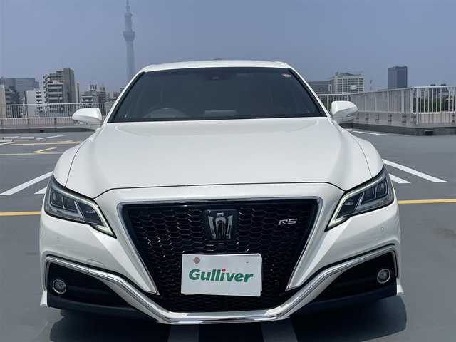 トヨタ クラウン RS アドバンス 東京都 2020(令2)年 3.1万km ホワイトパールクリスタルシャイン ワンオーナー/純正ナビ/TV・AM・FM・交通情報・DISC・サウンドライブラリ/・SD・USB・BT・Miracast・AUX/レーダークルーズコントロール/衝突軽減ブレーキ/パドルシフト/電子パーキングブレーキ/ETC2.0/ドライブレコーダー前後/パワーシートD/N席/ヘッドアップディスプレイ/IPAスイッチ/純正18インチアルミホイール/スペアキー1個/カードキー1個/保証書/取扱説明書