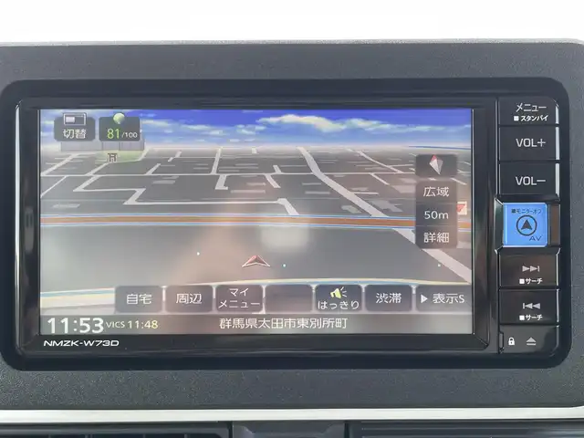 ダイハツ ムーヴ キャンバス ストライプス G 群馬県 2024(令6)年 0.1千km シャイニングホワイトパール/アプリコットピンクメタリック スマートアシスト/衝突回避支援ブレーキ/ブレーキ制御付誤発進制御/車線逸脱制御/路側逸脱警報/先行車発進お知らせ/コーナーセンサー/標識認識/アダプティブドライビングビーム/サイドビューランプ/衝突警報/車線逸脱警報/ふらつき警報/純正メモリーナビ（NMZK-W73D）/フルセグTV/バックカメラ/両側パワースライドドア/シートヒーター（D席/N席）/オートリトラーミラー/ホットカップホルダー/オートホールド/LEDヘッドランプ/保証書/取説/スペアキー