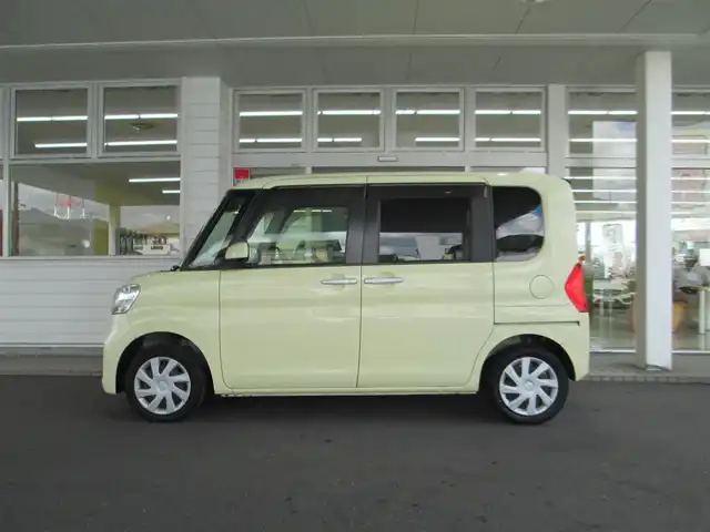 ダイハツ タント L SA Ⅲ 千葉県 2017(平29)年 3万km コットンアイボリー 純正7型SDナビ、フルセグTV/オーディオ【CD/DVD/SD/BT】/両側スライドドア/スマートアシストIII/アイドリングストップ/オートハイビーム/リアソナー/純正ドアバイザー&フロアマット/キーレスエントリー/ISOFIX/新車整備手帳/取扱説明書/スペアキー