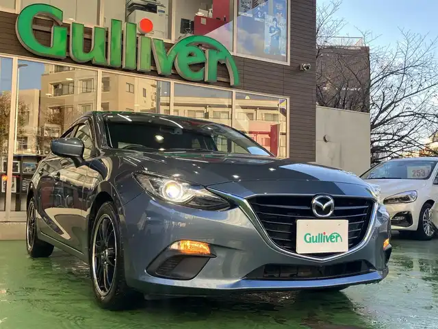 マツダ アクセラ スポーツ 15S 神奈川県 2014(平26)年 5.7万km ブルーリフレックスマイカ マツダコネクトナビ/Bluetooth/CD/DVD/USB/衝突被害軽減ブレーキ/クルーズコントロール/バックカメラ/ETC/アイドリングストップ/横滑り防止装置/ステアリングスイッチ/社外17AW/ブルーリフレックスマイカ