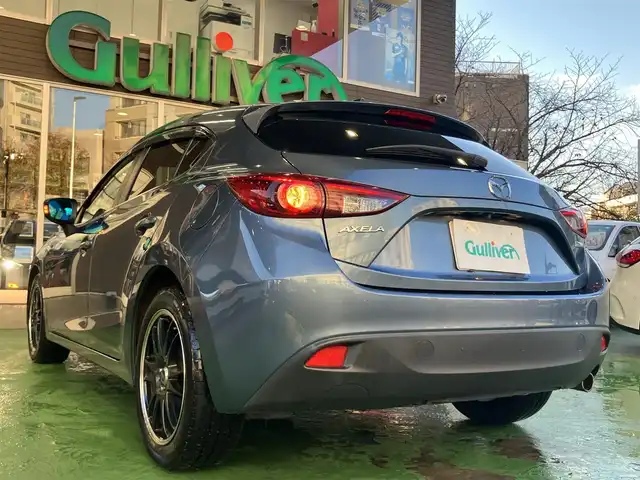 マツダ アクセラ スポーツ 15S 神奈川県 2014(平26)年 5.7万km ブルーリフレックスマイカ マツダコネクトナビ/Bluetooth/CD/DVD/USB/衝突被害軽減ブレーキ/クルーズコントロール/バックカメラ/ETC/アイドリングストップ/横滑り防止装置/ステアリングスイッチ/社外17AW/ブルーリフレックスマイカ