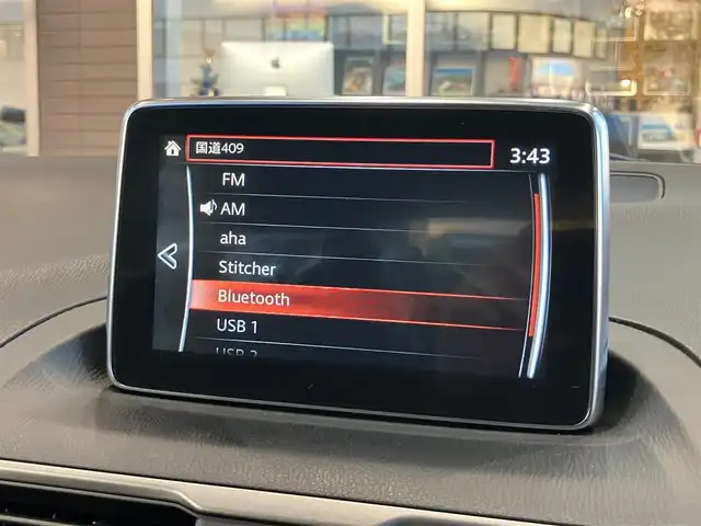 マツダ アクセラ スポーツ 15S 神奈川県 2014(平26)年 5.7万km ブルーリフレックスマイカ マツダコネクトナビ/Bluetooth/CD/DVD/USB/衝突被害軽減ブレーキ/クルーズコントロール/バックカメラ/ETC/アイドリングストップ/横滑り防止装置/ステアリングスイッチ/社外17AW/ブルーリフレックスマイカ