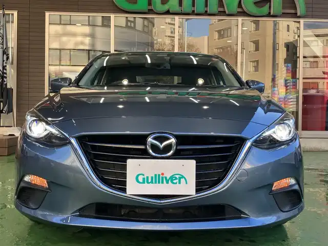 マツダ アクセラ スポーツ 15S 神奈川県 2014(平26)年 5.7万km ブルーリフレックスマイカ マツダコネクトナビ/Bluetooth/CD/DVD/USB/衝突被害軽減ブレーキ/クルーズコントロール/バックカメラ/ETC/アイドリングストップ/横滑り防止装置/ステアリングスイッチ/社外17AW/ブルーリフレックスマイカ