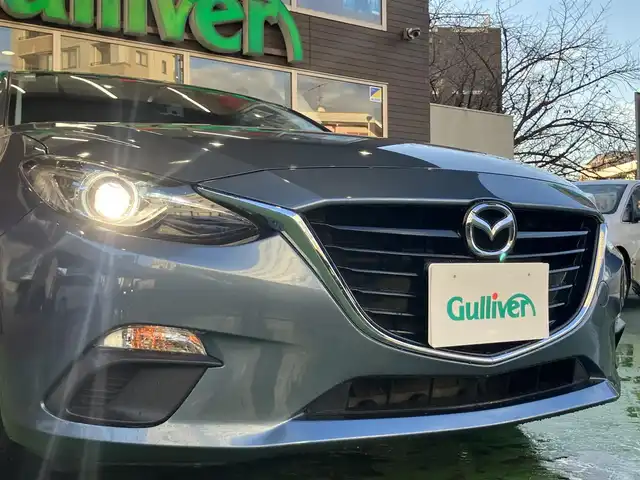 マツダ アクセラ スポーツ 15S 神奈川県 2014(平26)年 5.7万km ブルーリフレックスマイカ マツダコネクトナビ/Bluetooth/CD/DVD/USB/衝突被害軽減ブレーキ/クルーズコントロール/バックカメラ/ETC/アイドリングストップ/横滑り防止装置/ステアリングスイッチ/社外17AW/ブルーリフレックスマイカ