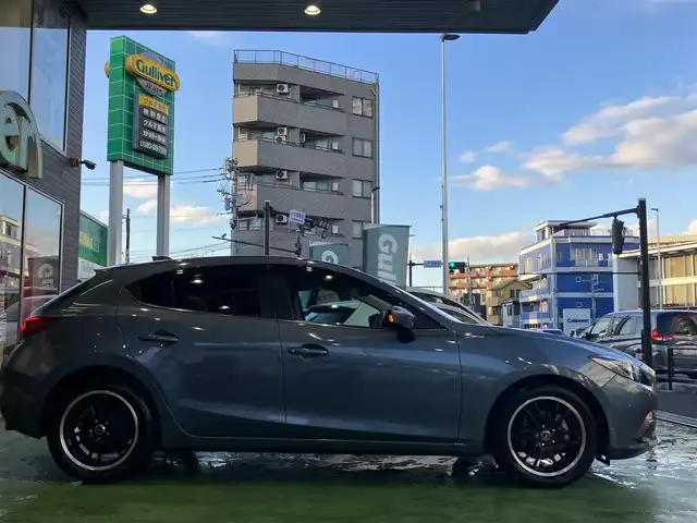 マツダ アクセラ スポーツ 15S 神奈川県 2014(平26)年 5.7万km ブルーリフレックスマイカ マツダコネクトナビ/Bluetooth/CD/DVD/USB/衝突被害軽減ブレーキ/クルーズコントロール/バックカメラ/ETC/アイドリングストップ/横滑り防止装置/ステアリングスイッチ/社外17AW/ブルーリフレックスマイカ