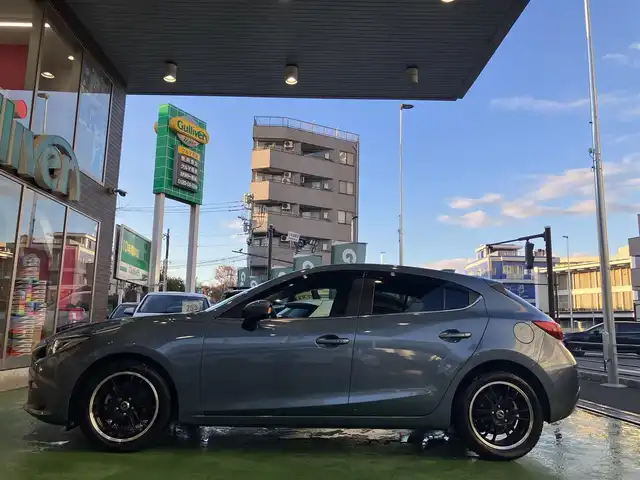 マツダ アクセラ スポーツ 15S 神奈川県 2014(平26)年 5.7万km ブルーリフレックスマイカ マツダコネクトナビ/Bluetooth/CD/DVD/USB/衝突被害軽減ブレーキ/クルーズコントロール/バックカメラ/ETC/アイドリングストップ/横滑り防止装置/ステアリングスイッチ/社外17AW/ブルーリフレックスマイカ