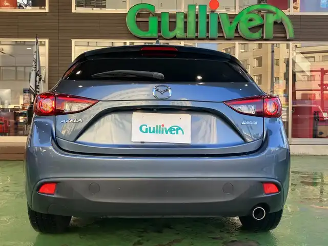 マツダ アクセラ スポーツ 15S 神奈川県 2014(平26)年 5.7万km ブルーリフレックスマイカ マツダコネクトナビ/Bluetooth/CD/DVD/USB/衝突被害軽減ブレーキ/クルーズコントロール/バックカメラ/ETC/アイドリングストップ/横滑り防止装置/ステアリングスイッチ/社外17AW/ブルーリフレックスマイカ