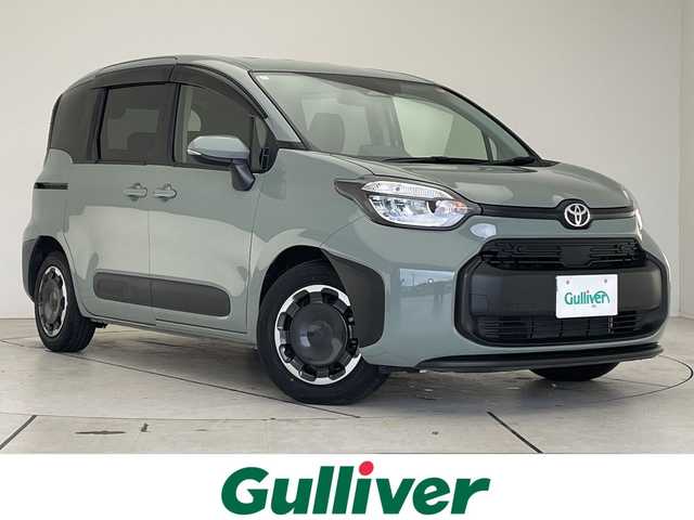 トヨタ シエンタ X 愛知県 2024(令6)年 2.2万km アーバンカーキ セーフティセンス　/純正ＤＡ　/パワスラ　/レーダークルコン　/バックカメラ　/コーナーセンサー　/ＥＴＣ２．０　/ＬＥＤヘッド　/レーンキープ　/オートハイビーム　/ステアリングスイッチ　/スマートキー　/プッシュスタート