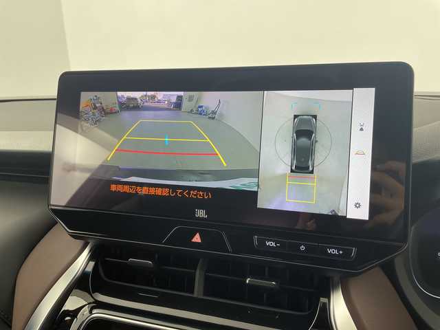 トヨタ ハリアー ハイブリッド Z 愛知県 2023(令5)年 4.4万km プレシャスブラックパール 純正12.3インチナビ/パノラミックビューモニター/調光パノラマルーフ(電動シェード)/ハーフレザーシート/JBLサウンド/フルセグTV/Bluetooth・USB・AppleCarPlay・AndroidAuto/HDMI/ETC2.0/AC100V・1500Wコンセント/デジタルインナーミラー/カラーヘッドアップディスプレイ/パワーバックドア/トヨタセーフティセンス/プリクラッシュセーフティ/レーントレーシングアシスト/レーダークルーズコントロール/アダプティブハイビームシステム/ロードサインアシスト/ドライバー異常時対応システム/先行車発進告知/横滑り防止/ヒルスタートアシスト/PKSB/BSM/車両接近通報/LEDヘッドライト/オートライト/フロントフォグランプ/オート格納ミラー/運転席パワーシート/運転席電動ランバーサポート/オートチルトアウェイ&リターン機能/ナノイーX/純正フロアマット/純正ラゲッジルームシート/充電用USB端子(TypeC)/純正19インチアルミホイール(スーパークロームメタリック塗装)