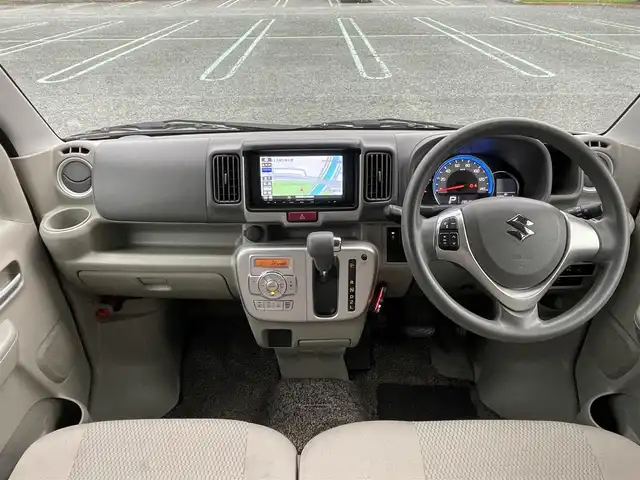 スズキ エブリィ ワゴン PZターボ 静岡県 2021(令3)年 2.9万km パールホワイト 1オーナー/デュアルカメラブレーキサポート/社外ナビ/地デジ/Bカメラ/ETC2.0/ドラレコ前方/左側パワスラ/純正14インチAW/スマートキー/スペアキー/保証書/取扱説明書