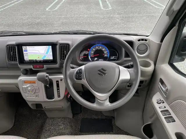スズキ エブリィ ワゴン PZターボ 静岡県 2021(令3)年 2.9万km パールホワイト 1オーナー/デュアルカメラブレーキサポート/社外ナビ/地デジ/Bカメラ/ETC2.0/ドラレコ前方/左側パワスラ/純正14インチAW/スマートキー/スペアキー/保証書/取扱説明書