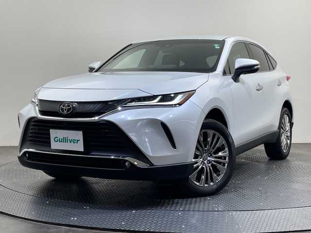 トヨタ ハリアー Z 愛媛県 2023(令5)年 2.6万km プラチナホワイトパールマイカ メーカーナビ/(Bluetooth/フルセグ/USB)/全周囲カメラ/レーダークルーズコントロール/ドライブレコーダー/衝突被害軽減ブレーキ/レーンキープアシスト/コーナーセンサー/ブラインドスポットモニター/電動リアゲート/ETC/LEDヘッドライト/オートマチックハイビーム/オートライト