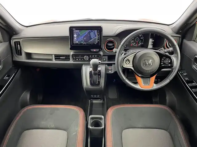 ホンダ Ｎ ＯＮＥ RS 埼玉県 2021(令3)年 1.4万km サンセットオレンジⅡ 社外ナビ　バックカメラ　ビルトインＥＴＣ　前後ドライブレコーダー　ホンダセンシング　アダクティブクルーズコントロール　シートヒーター　純正アルミホイール　オートライト　ＬＥＤヘッドライト　地デジＴＶ