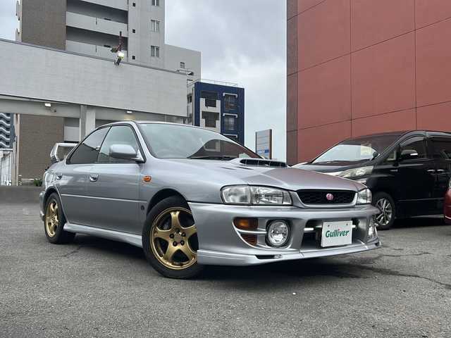 スバル インプレッサ WRX STi Ⅵ 宮崎県 2000(平12)年 15.4万km ピュアホワイト 社外HDDナビ/フルセグテレビ/社外ETC/HID