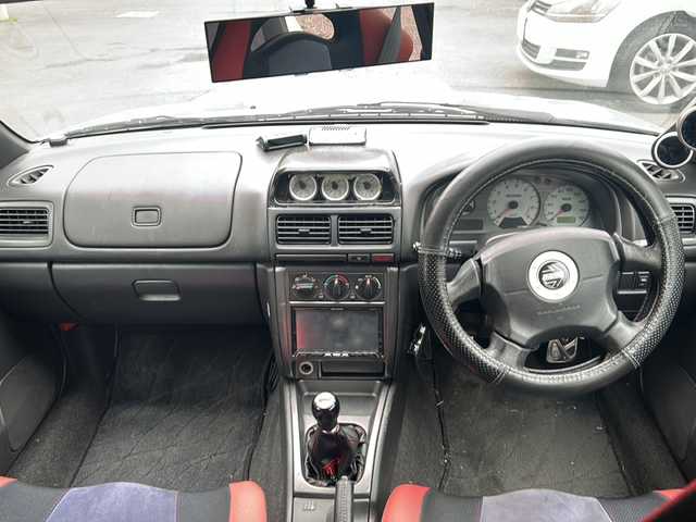 スバル インプレッサ WRX STi Ⅵ 宮崎県 2000(平12)年 15.4万km ピュアホワイト 社外HDDナビ/フルセグテレビ/社外ETC/HID