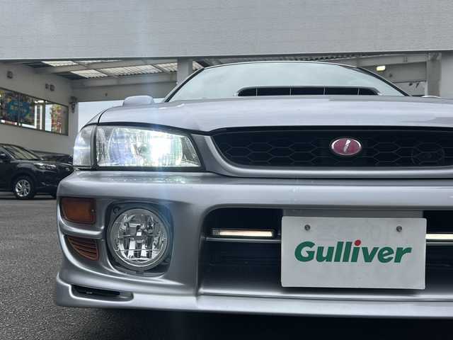 スバル インプレッサ WRX STi Ⅵ 宮崎県 2000(平12)年 15.4万km ピュアホワイト 社外HDDナビ/フルセグテレビ/社外ETC/HID