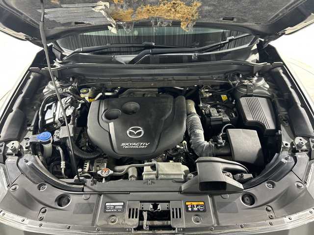 マツダ ＣＸ－５ XD エクスクルーシブモード 神奈川県 2019(令1)年 5.2万km マシーングレープレミアムM マツダコネクトナビゲーション/BOSEプレミアムサウンドシステム/ヘッドアップディスプレイ/パワーバックドア/フルセグ　CD DVD/Bluetooth　USB　AUX　/360度ビューカメラ/i-ACTIVSENSE/アドバンストスマートブレーキサポート/スマートブレーキサポート/AT誤発進抑制制御/マツダレーダークルーズコントロール/レーンキープアシストシステム/ブラインドスポットモニタリング/リアクロストラフィックアラート/アダブティブLEDヘッドランプ/交通標識認識システム/アイドリングストップ/革シート/前席パワーシート/運転席ポジションメモリー/前席/後席左右シートヒーター/革巻きステアリング/ステアリングヒーター/自動防眩ルームミラー/社外ETC/社外前方ドライブレコーダー/電動パーキングブレーキ/オートブレーキホールド/プッシュスタート/スマートキー/純正19インチアルミホイール/純正リアスポイラー