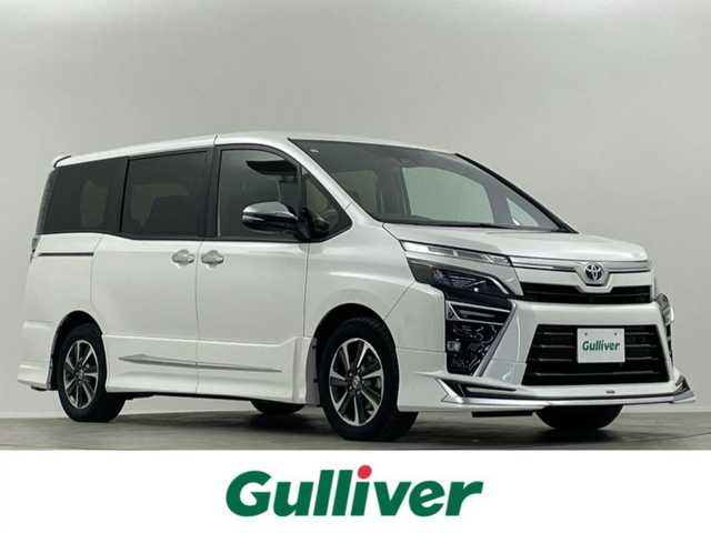 トヨタ ヴォクシー ZS 煌Ⅲ 埼玉県 2021(令3)年 5万km ホワイトパールクリスタルシャイン モデリスタ　純正９型ナビ　両側電動　ＥＴＣ　バックカメラ　フルセグＴＶ　ハーフレザーシート　純正１６インチアルミ　クルーズコントロール　ＬＥＤヘッドライト　衝突被害軽減　ＢＴ　ＵＳＢ端子