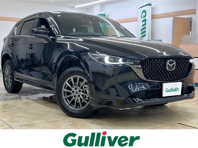 マツダ ＣＸ－５ XD スポーツアピアランス 道央・札幌 2024(令6)年 1万km ジェットブラックマイカ ・ワンオーナー/・4WD/・純正ナビ/フルセグTV/BT/・Android Auto/Apple CarPlay/・全方位カメラ/・サンルーフ/・ドライブレコーダー/・パワーバックドア/・ワイヤレス充電/・純正エンジンスターター/・車間維持制御/・速度標識警報/・車間認知支援システム/・車線逸脱警報システム/・ブラインドスポットモニタリング/・レーンキープアシスト/・衝突被害軽減ブレーキ/・パーキングセンサー/・アダプティブクルーズコントロール/・パドルシフト/・アイドリングストップ/・ステアリングヒーター/・LEDヘッドライト/・リヤフォグ/・BOSEスピーカー/・レザーシート/・前席パワーシート/・前席シートヒーター/ベンチレーション/・プッシュスタート/・スマートキー/・ドアバイザー/・電格ミラー/・夏タイヤ純正19インチAW積込