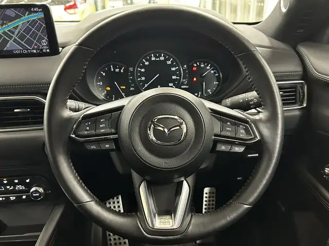 マツダ ＣＸ－５ XD スポーツアピアランス 道央・札幌 2024(令6)年 1万km ジェットブラックマイカ ・ワンオーナー/・4WD/・純正ナビ/フルセグTV/BT/・Android Auto/Apple CarPlay/・全方位カメラ/・サンルーフ/・ドライブレコーダー/・パワーバックドア/・ワイヤレス充電/・純正エンジンスターター/・車間維持制御/・速度標識警報/・車間認知支援システム/・車線逸脱警報システム/・ブラインドスポットモニタリング/・レーンキープアシスト/・衝突被害軽減ブレーキ/・パーキングセンサー/・アダプティブクルーズコントロール/・パドルシフト/・アイドリングストップ/・ステアリングヒーター/・LEDヘッドライト/・リヤフォグ/・BOSEスピーカー/・レザーシート/・前席パワーシート/・前席シートヒーター/ベンチレーション/・プッシュスタート/・スマートキー/・ドアバイザー/・電格ミラー/・夏タイヤ純正19インチAW積込
