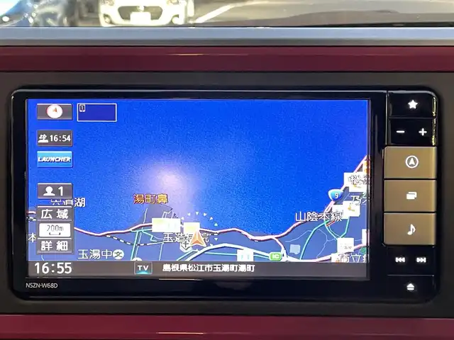 ダイハツ ブーン スタイル SAⅢ 島根県 2019(平31)年 2.1万km パールホワイトⅢ 登録時走行距離20640km/ワンオーナー/純正ナビ（Bluetooth・TV・CD・DVD・FM・AM）/前後コーナーセンサー/アイドリングストップ/衝突被害軽減システム/横滑り防止装置/スペアキー/オートハイビーム/プッシュスタート/バックカメラ/純正LEDヘッドライト/ETC/保証書/取扱説明書/禁煙車