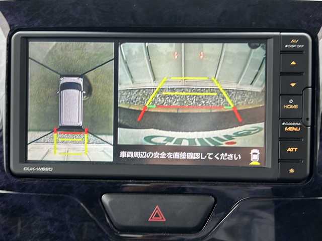 ダイハツ タント カスタムX トップED VS SAⅢ 沖縄県 2019(平31)年 4.7万km ブラックマイカメタリック 禁煙車/純正ナビ　BT/ETC/ドライブレコーダー/バックカメラ/アラウンドビューモニター/ウィンカーミラー/プッシュスタート/両側パワースライドドア/ドアバイザー/シートヒーター/スタッドレスタイヤ/純正アルミホイール