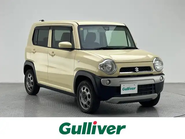 スズキ ハスラー G 兵庫県 2018(平30)年 5.2万km シフォンアイボリーM オーディオメインユニット（DEH-380）/衝突軽減ブレーキ/横滑り防止装置/スマートキー/プッシュスタート/シートヒーター/アイドリングストップ/ステアリングスイッチ/電動格納ミラー/純正フロアマット