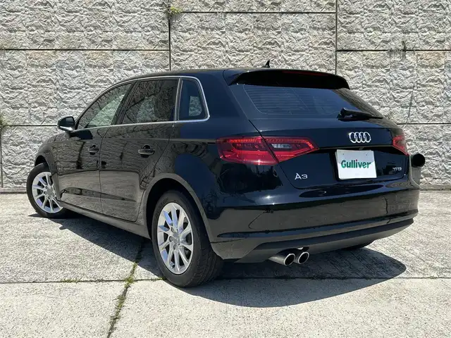アウディ Ａ３ スポーツバック 1．4 TFSI 長崎県 2016(平28)年 3.1万km 黒 純正HDDナビ/(CD/DVD/BT/フルセグ)/バックカメラ/衝突軽減ブレーキ/コーナーセンサー/レーダークルーズ/ETC/パドルシフト/レザーシート/パワーシート /シートヒーター/ステアリングスイッチ/ドライブレコーダー