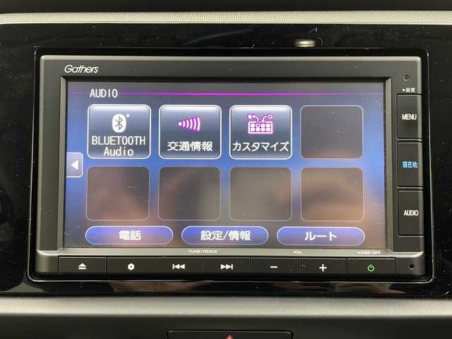 ホンダ フィット e:HEVクロスター 秋田県 2020(令2)年 4.9万km ミッドナイトブルービームM 4WD/純正SDナビ(CD DVD SD BT)/バックカメラ/ホンダセンシング/　・衝突軽減ブレーキ/　・誤発進抑制機能（前方・後方）/　・近距離衝突軽減ブレーキ（前方・後方）/　・路外逸脱抑制機能/　・歩行者事故低減ステアリング/　・車線維持支援システム/　・渋滞追従機能付きアダプティブクルーズコントロール/　・先行車発進お知らせ機能/　・標識認識機能/　・オートハイビーム/ETC/純正前後ドラレコ/コーナーセンサー/プッシュスタート/スマートキー/スペアキー/純正フロアマット/純正アルミホイール/LEDヘッドライト/ステアリングスイッチ/USBジャック