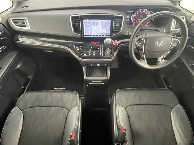 ホンダ オデッセイ アブソルート ホンダセンシング 大阪府 2020(令2)年 5万km プレミアムスパークルブラックパール ホンダセンシング　/・CMBS/・車線逸脱警報/・レーダークルーズコントロール/・レーンアシスト/純正ナビゲーション/【AM/FM/Bluetooth/フルセグ】　/バックカメラ　/純正フリップダウンモニター　/ハーフレザーシート　/パワーシート　/両側パワースライドドア　/ＥＴＣ２．０　/プッシュスタート　/・スマートキー　/LEDライト　/・オートライト/・フォグライト/純正フロアマット