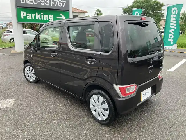スズキ ワゴンＲ HYBRID FX 広島県 2018(平30)年 7万km 茶 社外メモリーナビ/BTオーディオ・ワンセグTV/ヘッドアップディスプレイ/D席シートヒーター/セーフティパッケージ/スマートキー