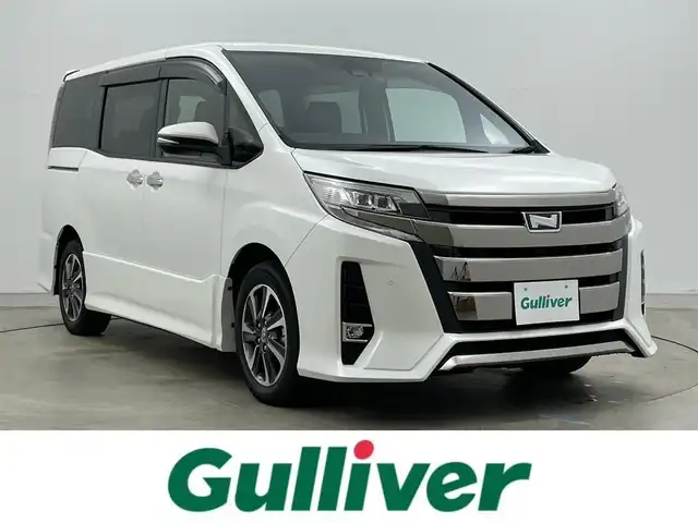 トヨタ ノア Si ダブルバイビーⅡ 岡山県 2020(令2)年 3.7万km ホワイトパールクリスタルシャイン 純正１０インチナビ(NSZN-Z68T)/(CD/DVD/フルセグ/BT/USB)/バックカメラ/両側電動スライドドア/ドライブレコーダー/ビルトインＥＴＣ/クルーズコントロール/衝突軽減ブレーキ/コーナーセンサー（前/後）/レーンキープアシスト/ＬＥＤヘッドライト/オートハイビーム/フォグランプ/ハーフレザーシート/スマートキー×2/取扱説明書/ナビ取扱説明書